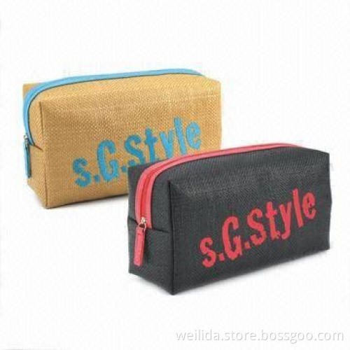 Straw Cosmetic Bags with Eco-friendly Material